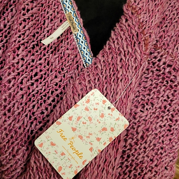 Free People Vertigo Asymmetrical Pullover Sweater - Picture 8 of 8